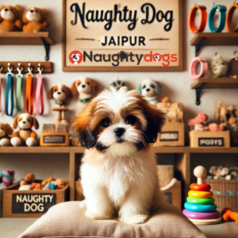 🐶 Shih Tzu Puppy for Sale in Jaipur – Discover Your Perfect Companion at Naughty Dog