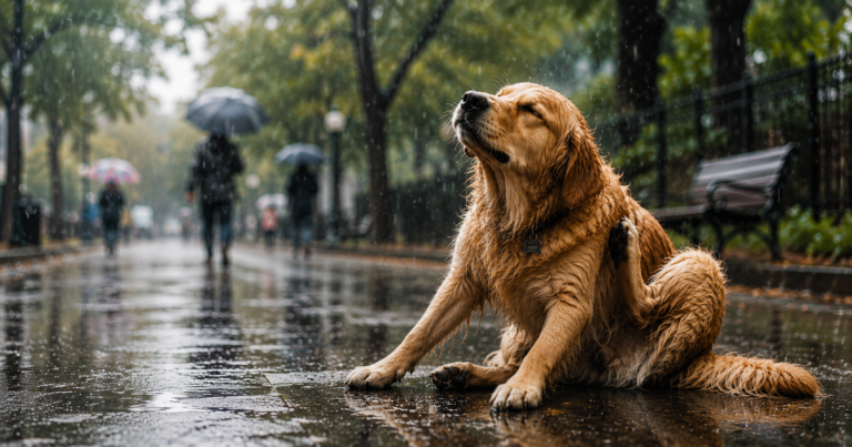 Why Is My Pet Itching More During Monsoon? Causes & Solutions