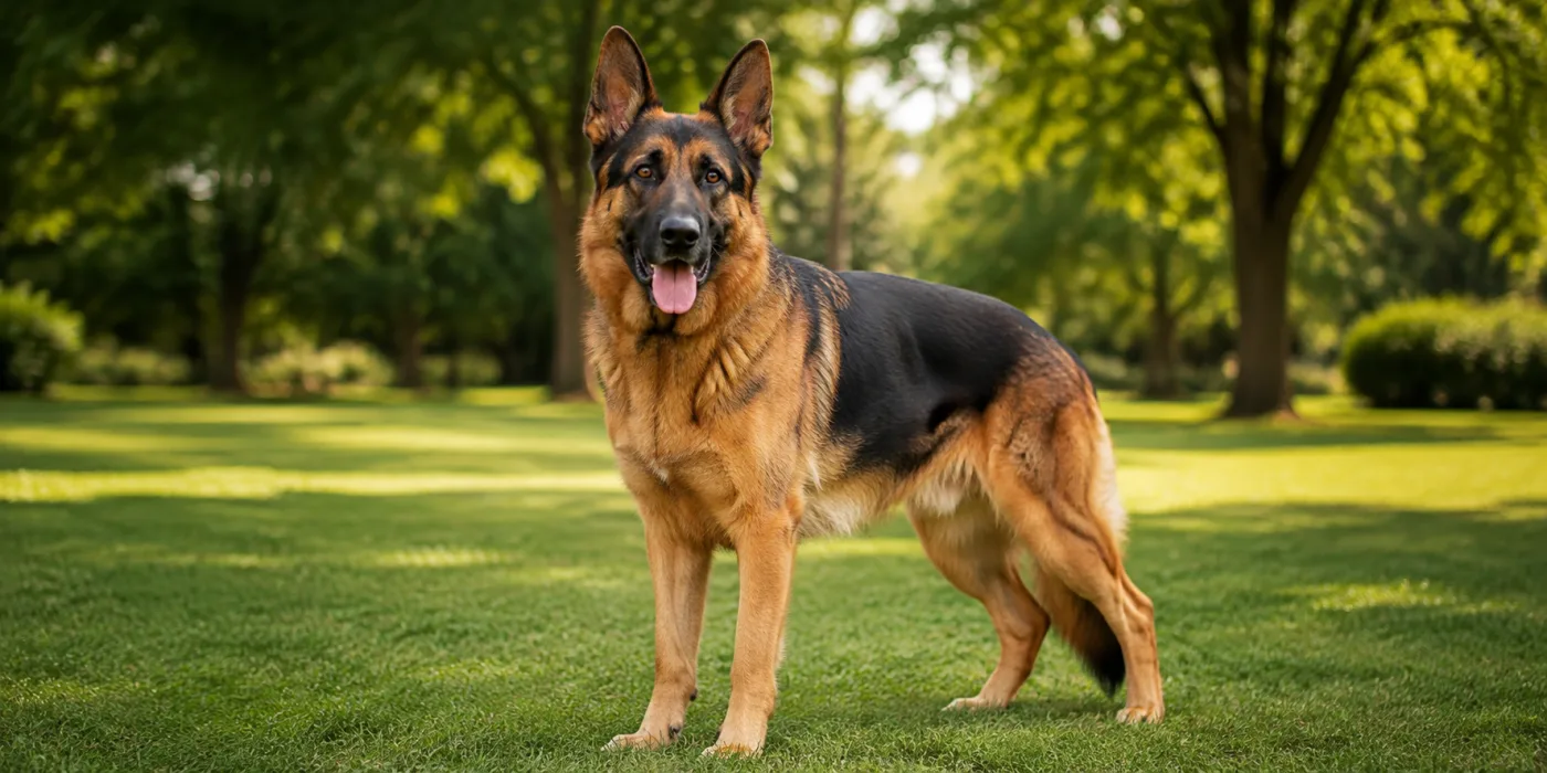 German Shepherd in Jaipur
