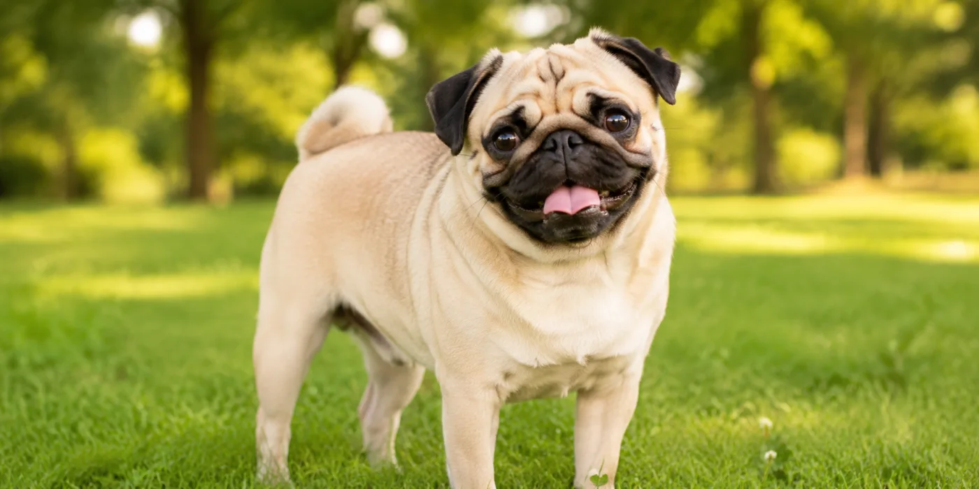 Pug in Jaipur